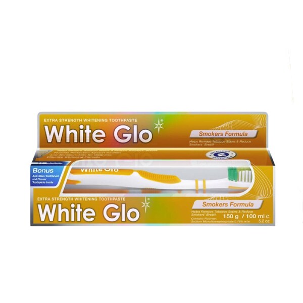 White Glo Smokers Formula Whitening Toothpaste 150g