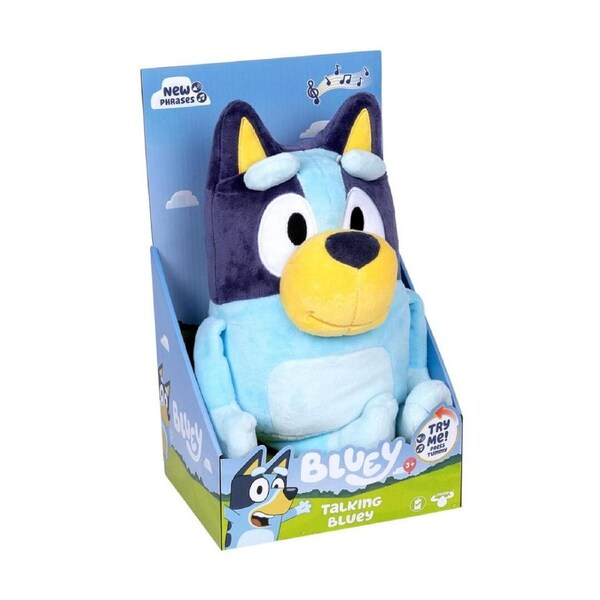 Bluey Super-Soft Series 2 Talking SFX Single Kids Plush Toy 3y+
