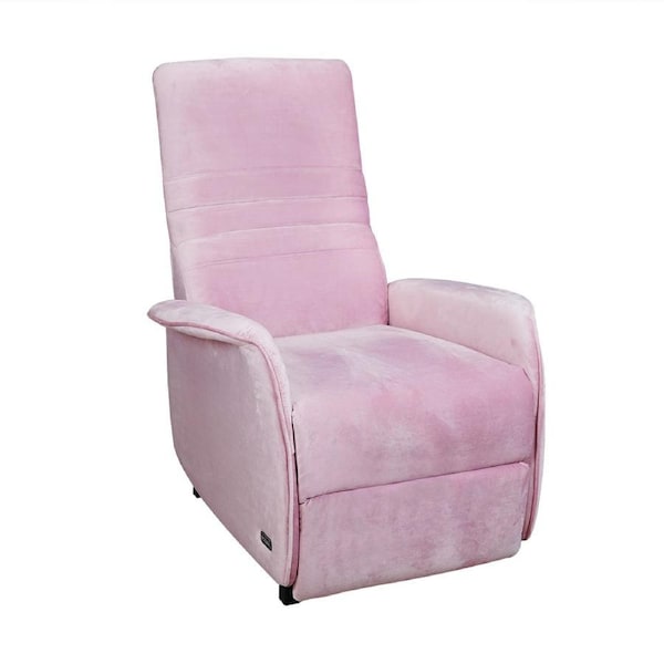 Hellofurniture Tully Pushback Recliner Chair Pink