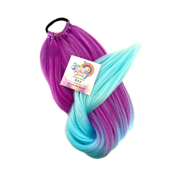 The Hairy Fairy Tie-in Ponytail - Hubba Bubba - 100g/70cm