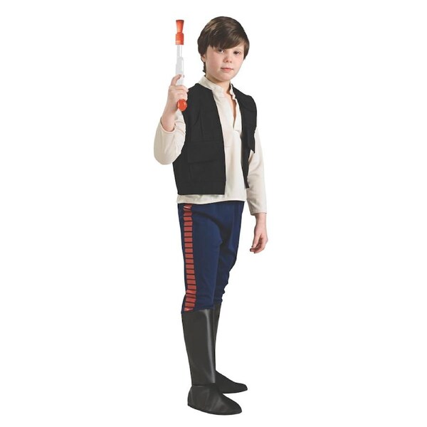 Star Wars Han Solo Shirt/Pants Classic Kids Dress-up Cosplay Costume M