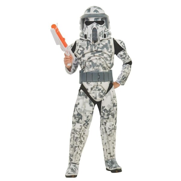 Star Wars Arf Trooper Deluxe Jumpsuit Kids Cosplay Dress-up Party Costume S