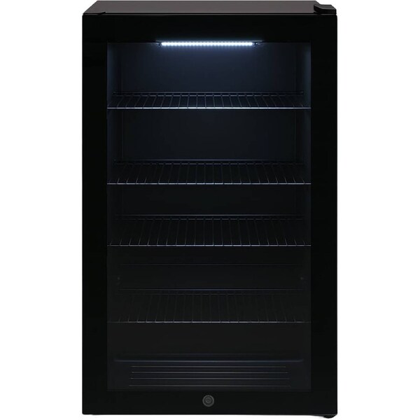 Omega 98L 102 Can Freestanding Beverage Centre Black OCBFS102SB