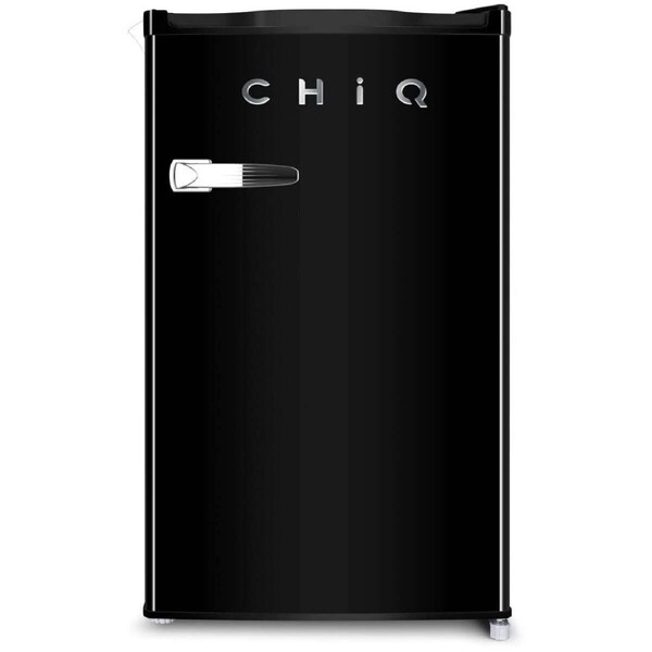 CHiQ 125L Retro Black Bar Refrigerator CRSR125DB