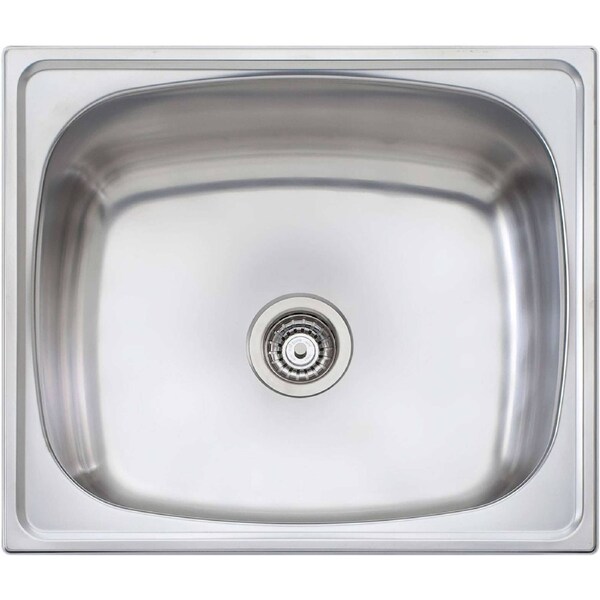 Oliveri 70cm Cabinet 70L Laundry Tub Inset Sink TI70