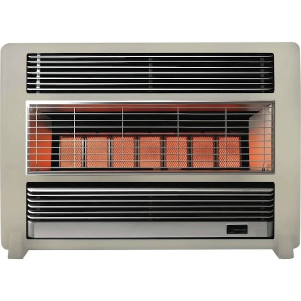 Omega Altise Brigadier 25MJ Radiant Heater Sand Dune OABRFLPSD *LPG GAS*