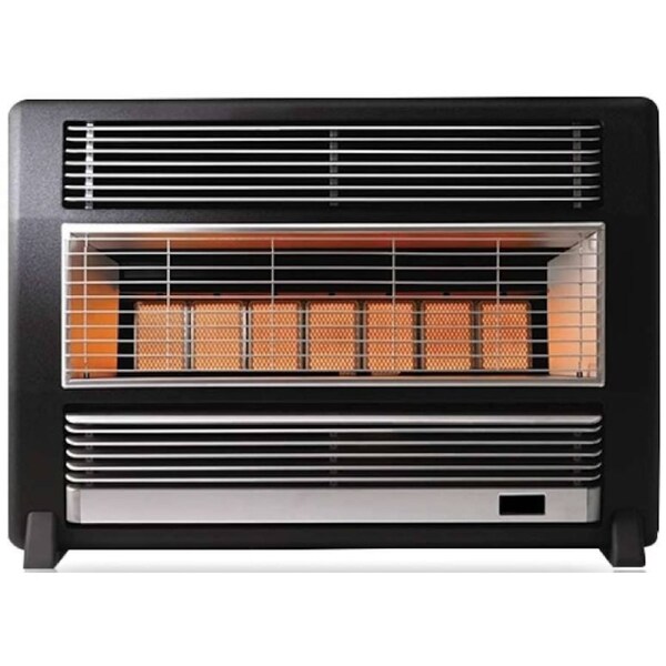 Omega Altise Brigadier 25MJ Radiant Heater Silver Streak OABRFNGSS *NATURAL GAS*