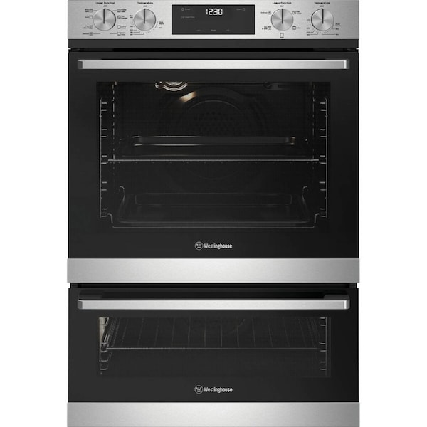 Westinghouse 60cm Multifunction Double Oven Stainless Steel WVE6525SD