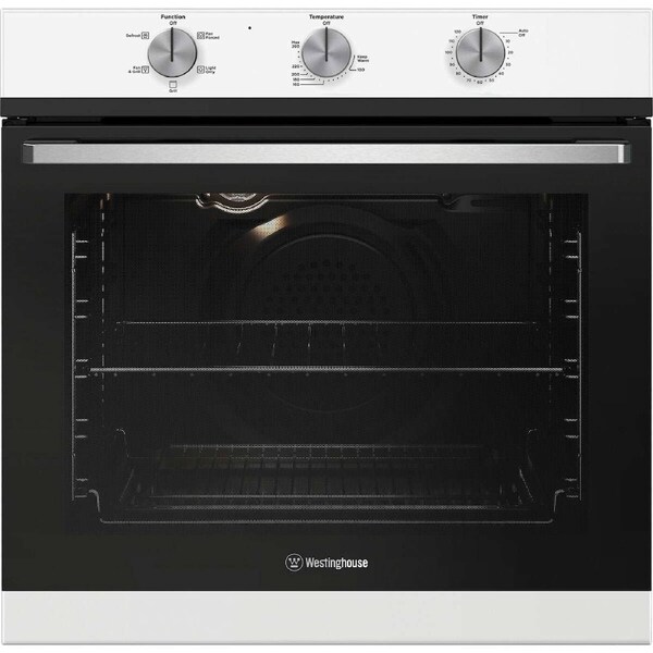 Westinghouse 60cm 80L Multifunction Electric Oven WVE6314WD