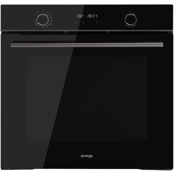 Omega 60cm 11 Function Electric Oven With AirFry Midnight OBO6011AM