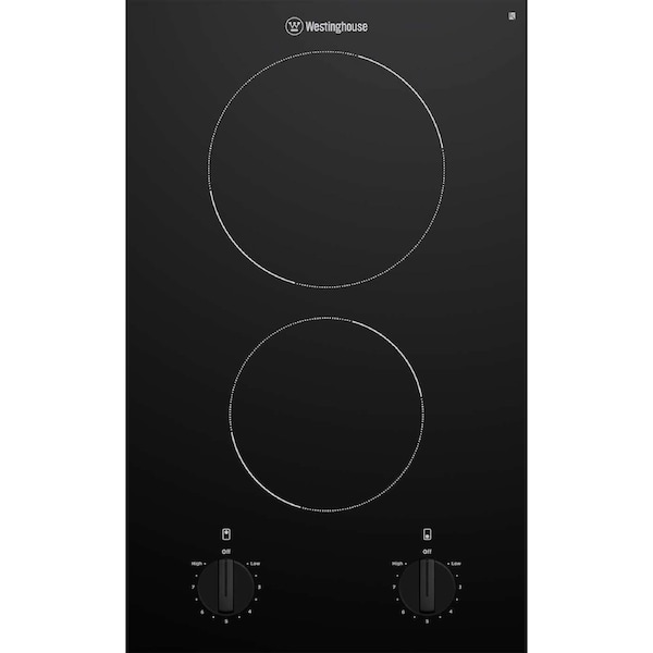 Westinghouse 30cm Domino-Style Black Ceramic Glass Electric Cooktop WHC322BC