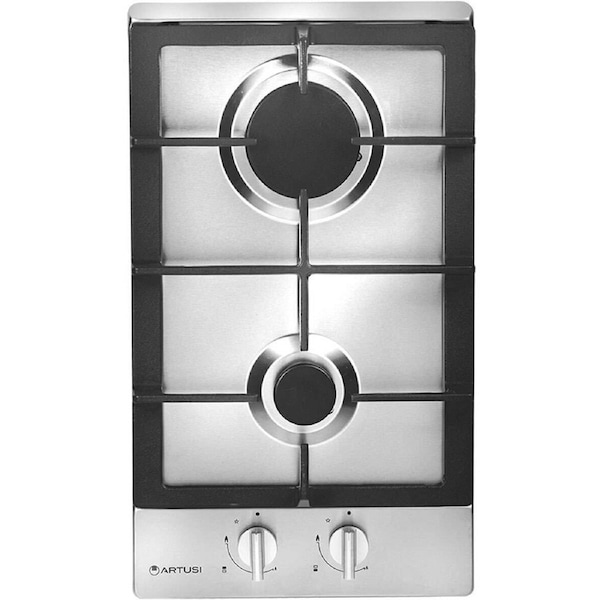 Artusi 30cm Domino-Style Stainless Steel Gas Cooktop CAGH32X