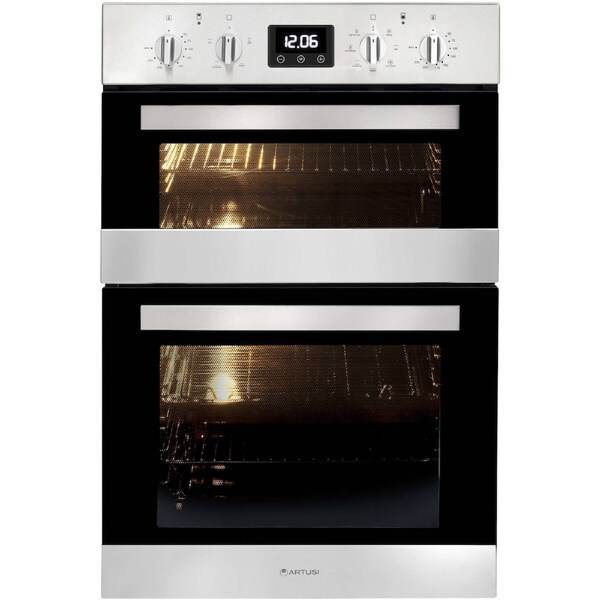 Artusi 60cm 90L Double Electric Built-In Wall Oven CAO888X/1