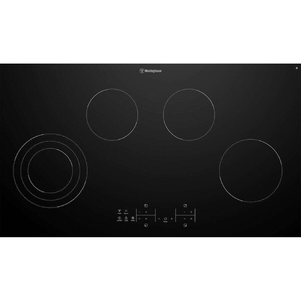 Westinghouse 90cm Black Ceramic Glass Electric Cooktop WHC943BD