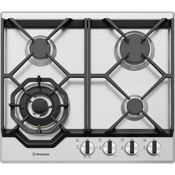 Westinghouse 60cm Gas Cooktop WHG648SC