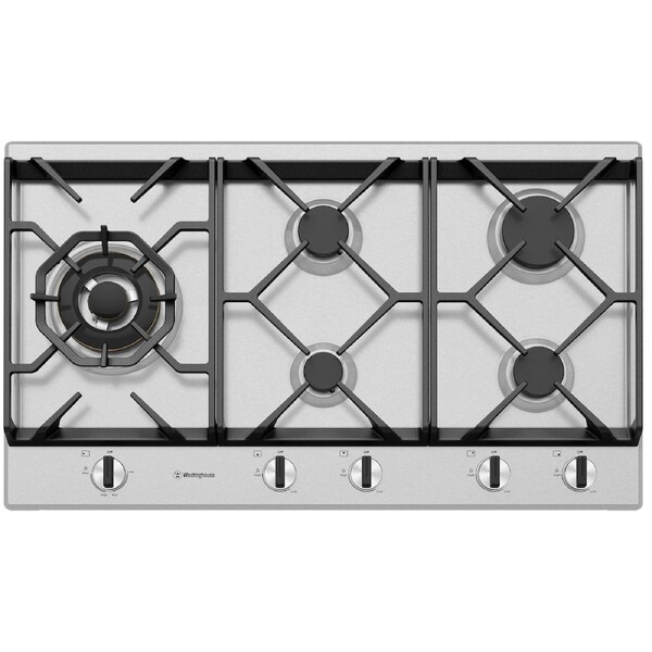Westinghouse 90cm Gas Cooktop WHG958SC