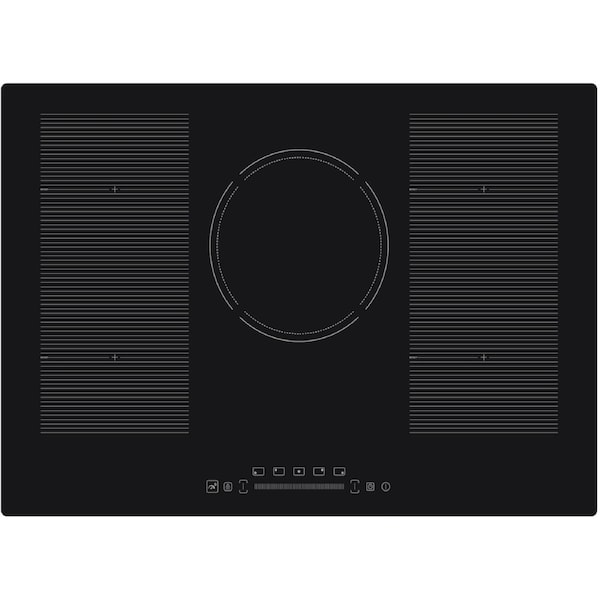 Casa 77cm 5 Zone Black Induction Cooktop CAS8012F1Z