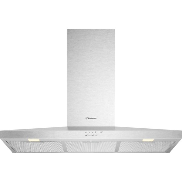 Westinghouse 90cm Canopy Rangehood with Hob2Hood Stainless Steel WRC914SD
