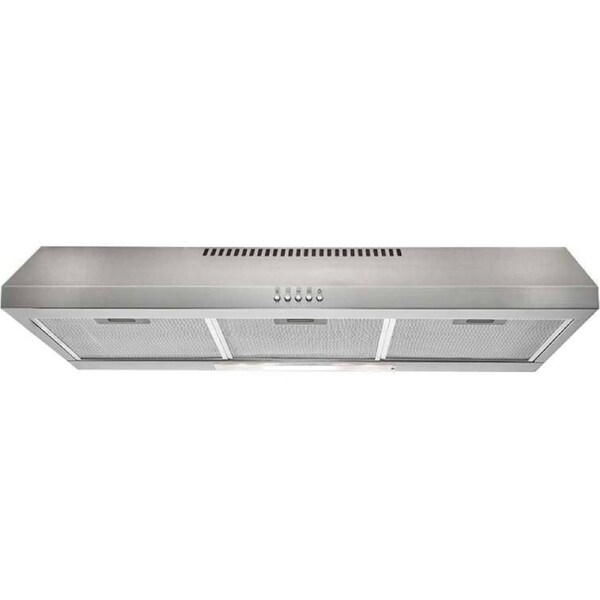 Euromaid 90cm Stainless Steel Fixed Rangehood R90FS