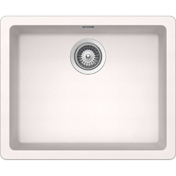 Abey Schock Soho Polaris Large Single Bowl Inset/Undermount Granite Sink N120W