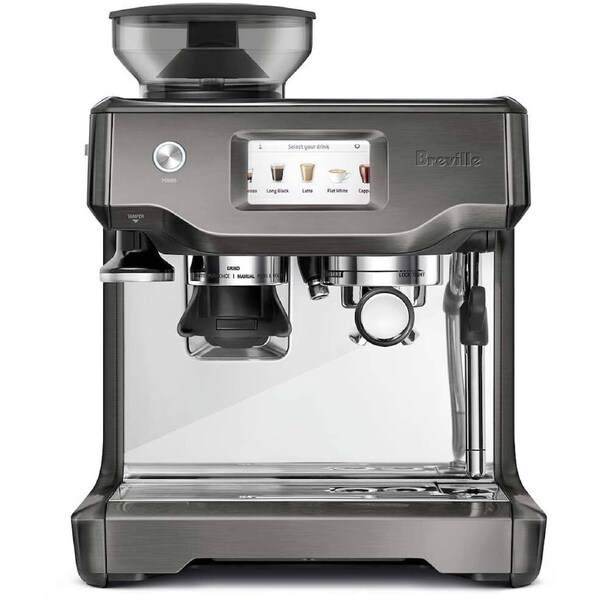 Breville The Barista Touch Coffee Machine Black Stainless Steel BES880BST