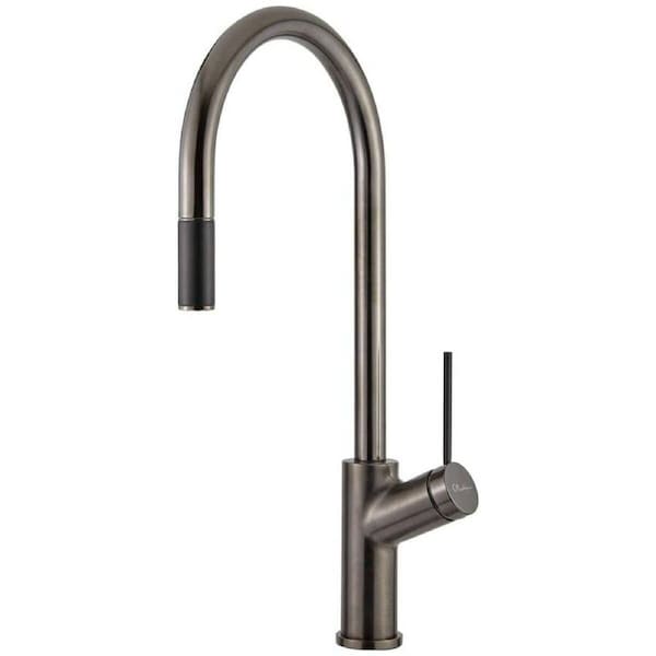 Oliveri Vilo Pull Out Mixer Tap Gunmetal VT0398B-GM