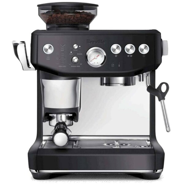 Breville The Barista Express Impress Black Truffle Coffee Machine BES876BTR4IAN1