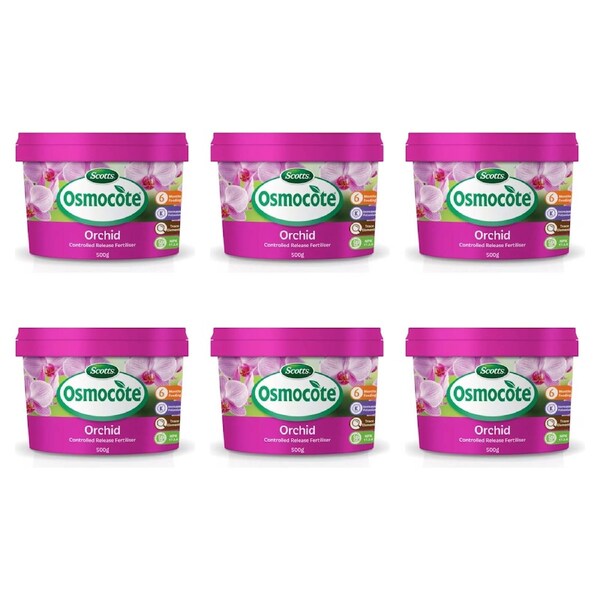Scotts 6 Pack 500g Osmocote Controlled Release Fertiliser for Orchids