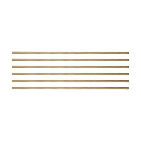 6PK Edco Controlled Flex Tuf Composite Bamboo Smooth Handle 1.5mx25mm