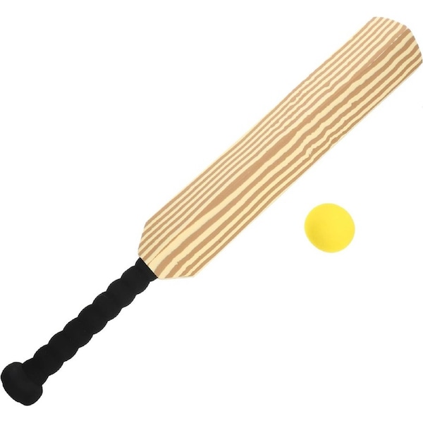 Kids EVA Cricket Bat & Ball Set - 58cm Safe Foam Sports Toy