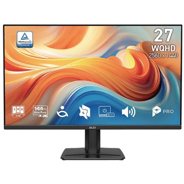 MSI PRO 27in WQHD IPS 144Hz FreeSync Monitor (PRO MP275Q E14)