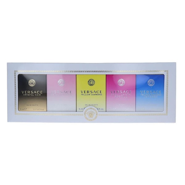 Versace Crystal 5 Piece Mini Gift Set