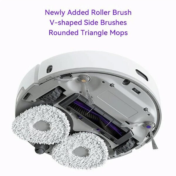 Narwal Freo Robotic Vacuum and Mop Cleaner Versatile Self Mop Clean w/ DirtSense and Auto Washing White