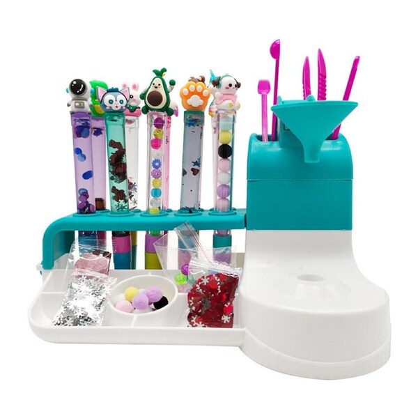 HOLALA DIY Pen Making Kit Pen Creator Studio Sparkly Pens Art Set for Girls Boys