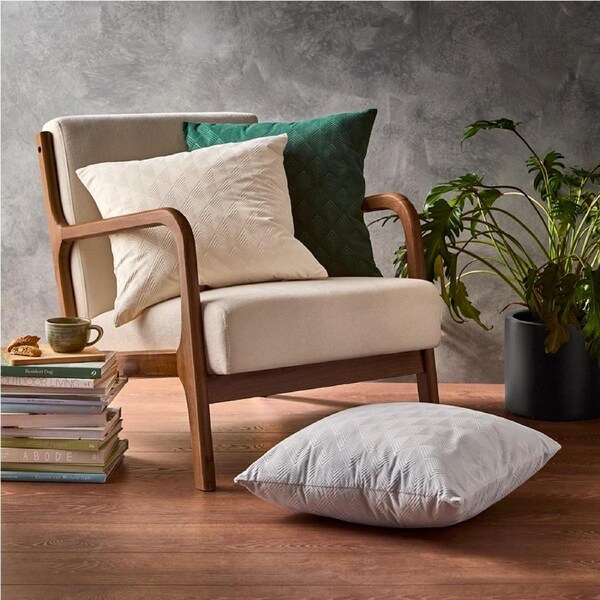 MyHouse Ari Velvet Cushion 50x50cm - Moss