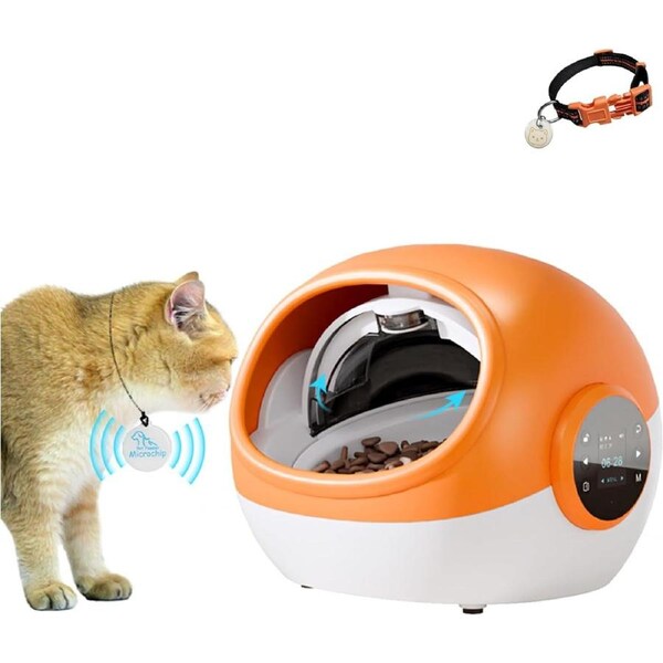 Advwin Smart RFID Pet Feeder Automatic Cat Feeder Microchip