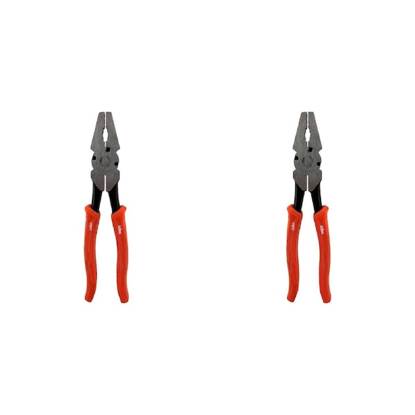 AgBoss 2 Pack 250mm Fencing Pliers with Rubber Grips - 935409