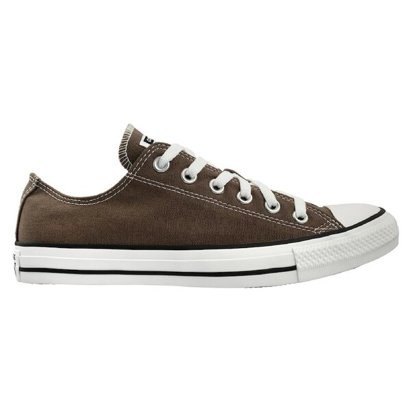 Converse Chuck Taylor All Star Low Top Unisex Sneakers Charcoal (US Men's 4-11/Women's 6-12) US Men's 9.5/Women's 11.5