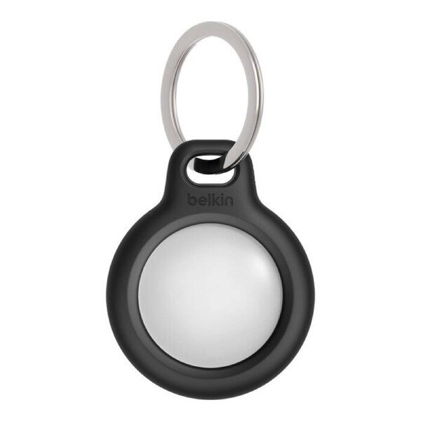 Belkin Secure Holder With Key Ring for AirTag - Black