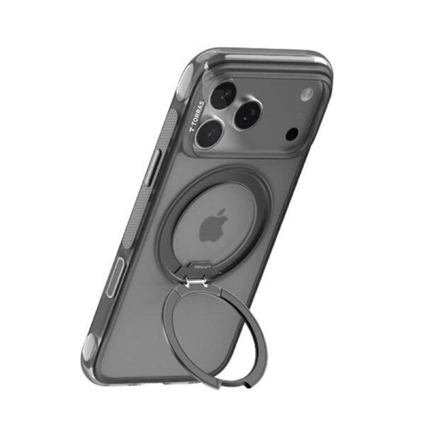 Torras Ostand R Air MagSafe Case for iPhone 17 Pro Max - Black