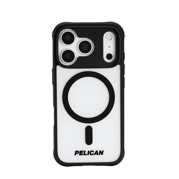 Pelican Ranger MagSafe Case for iPhone 17 Pro - Clear / Black Frosted