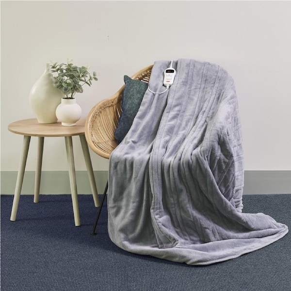 Tontine Extra Large Heated Throw - Quarry