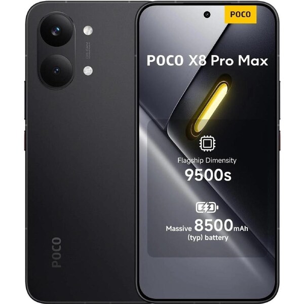 Xiaomi Poco X8 Pro Max 12GB 512GB Black - Brand New