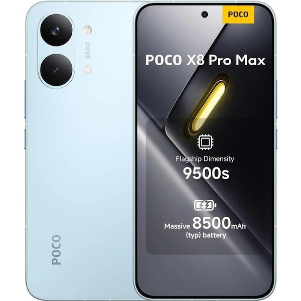 Xiaomi Poco X8 Pro Max 12GB 512GB Blue - Brand New