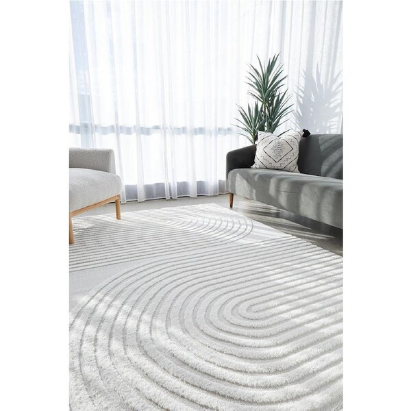Rug Culture Lotus Abbey White Rug 330X240CM
