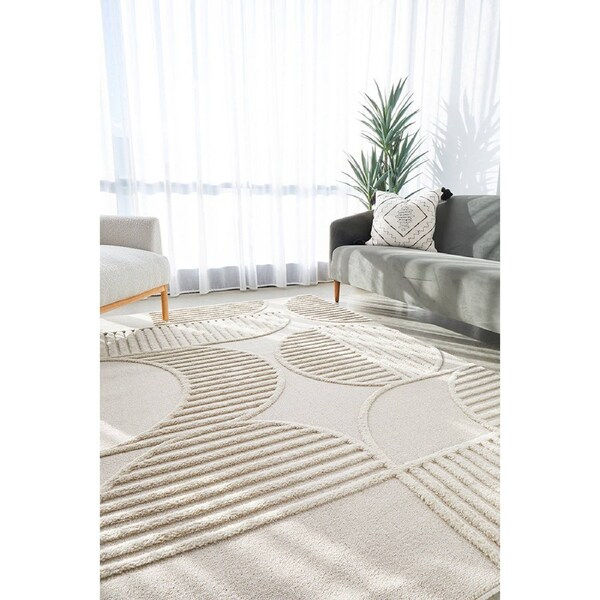 Rug Culture Lotus Leo Beige Rug 330X240CM