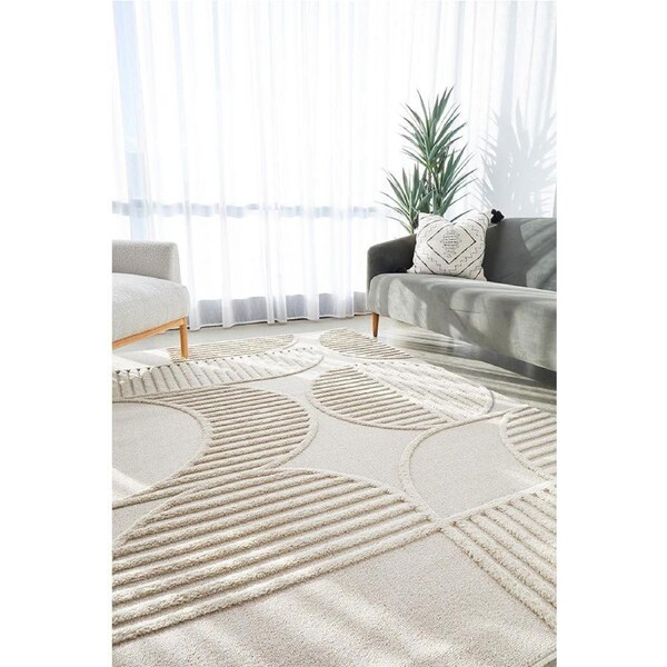 Rug Culture Lotus Leo Beige Rug 230X160CM
