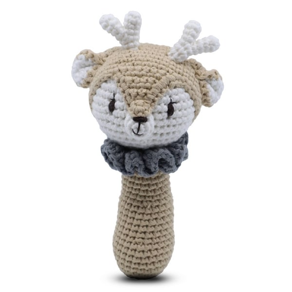 Snuggle Buddies Lumi the Reindeer - Shaker Rattle