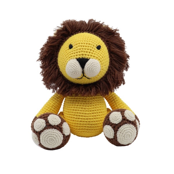 Snuggle Buddies Lucas the Lion - Med Sitting