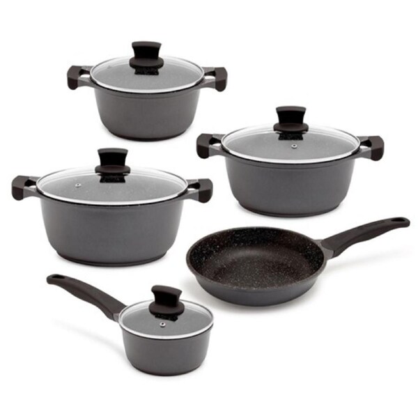 Westinghouse Aluminium Non-Stick Pot and Pan Set 5 Piece